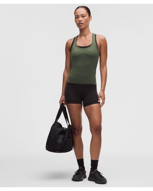 lululemon athletica Green – Swiftly Tech Racerback Tank Top 2.4 Waist Length – – Size 4