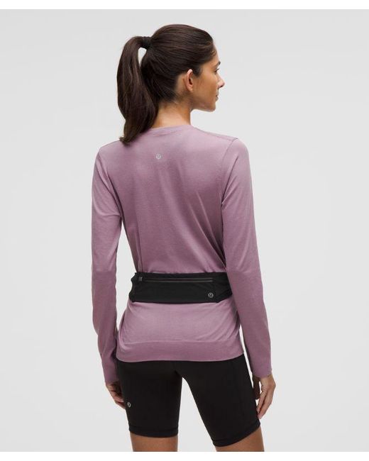 lululemon athletica Black – Fast And Free Running Belt – – Size Large/Xl