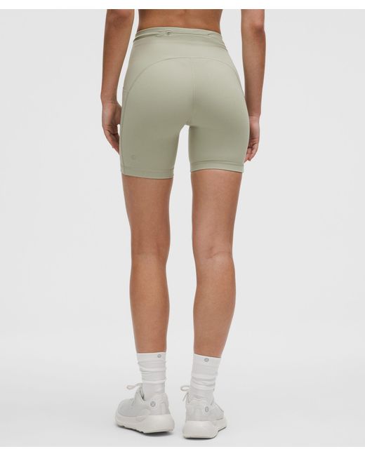 lululemon athletica Green Swift Speed High-Rise Short 6"