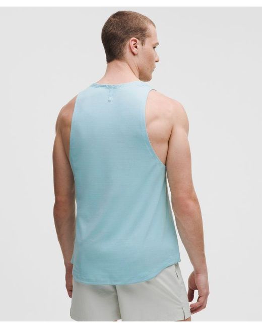 lululemon athletica Blue License To Train Tank for men