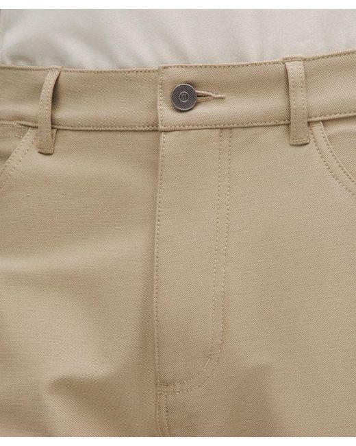 lululemon athletica Natural – Easyfive Classic-Straight Trousers 34L – Color Khaki – Size 12 for men