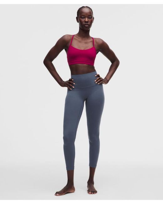 lululemon athletica Blue Align No Line High-Rise Pant With Pockets 25"