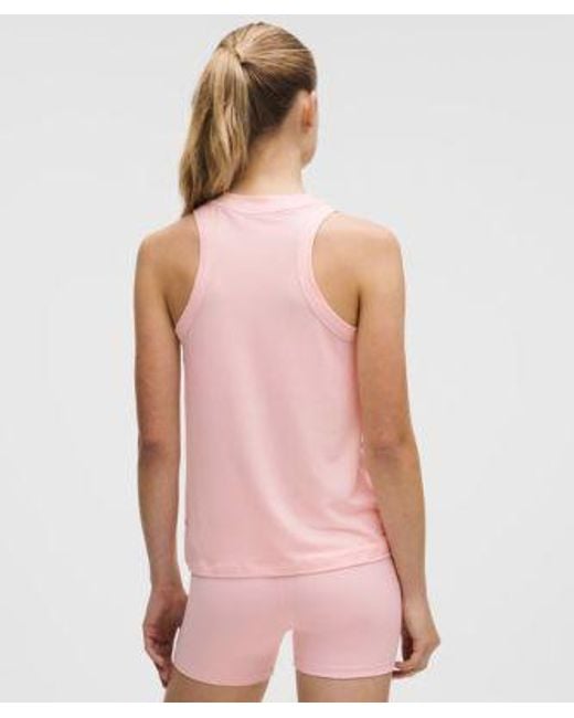 lululemon athletica Pink – Jersey Training Tank Top – – Size 4