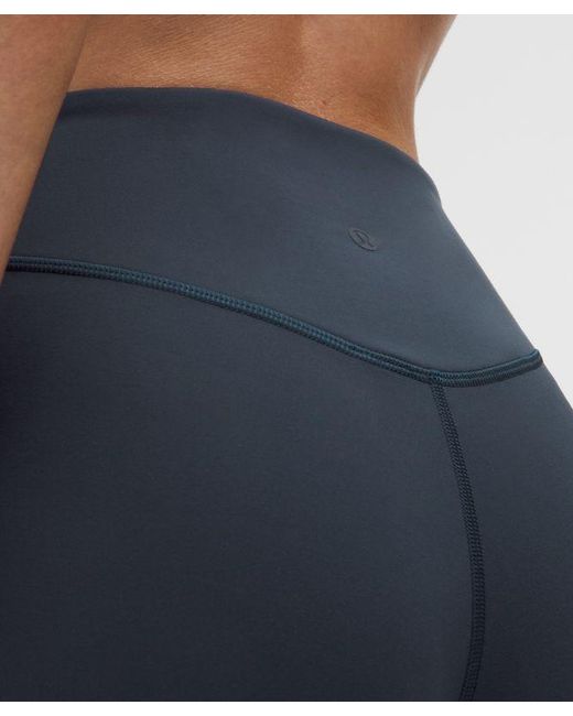 lululemon athletica Blue Wunder Under Smoothcover High-Rise Tight 25"