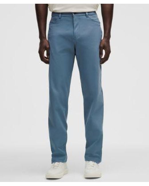 lululemon athletica White – Abc Classic-Fit 5 Pocket Trousers 30L Warpstreme – – Size 6 for men