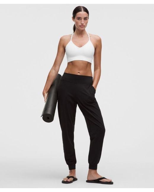 lululemon athletica White – Ebb To Street Sports Bra Light Support, B/C Cup – – Size 14
