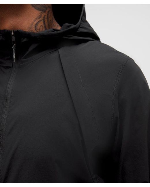 lululemon athletica Black Fast And Free Packable Jacket for men