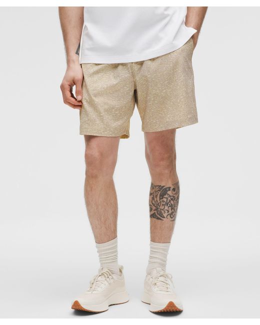 lululemon athletica Natural Abc Wovenair Pull-On Short 7" for men