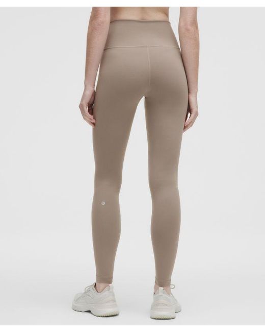 lululemon athletica Natural – Wunder Train High-Rise Tight Leggings – 28" – /Khaki – Size 4