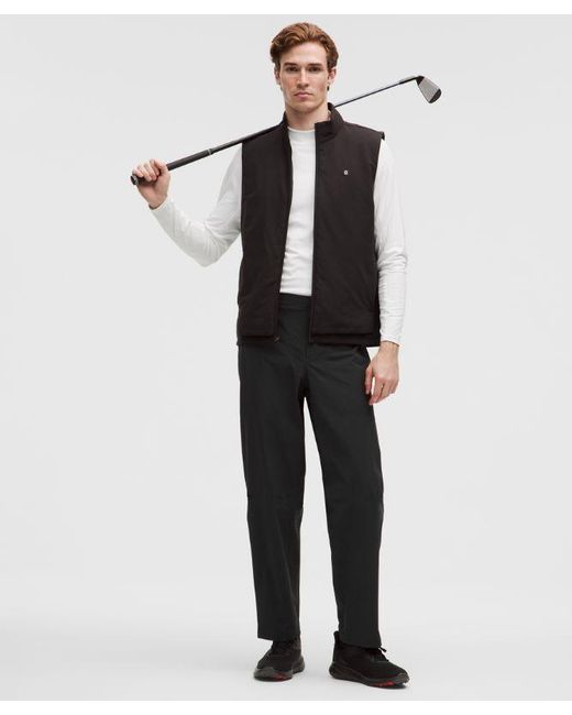 lululemon athletica Black Waterproof Golf Pant for men