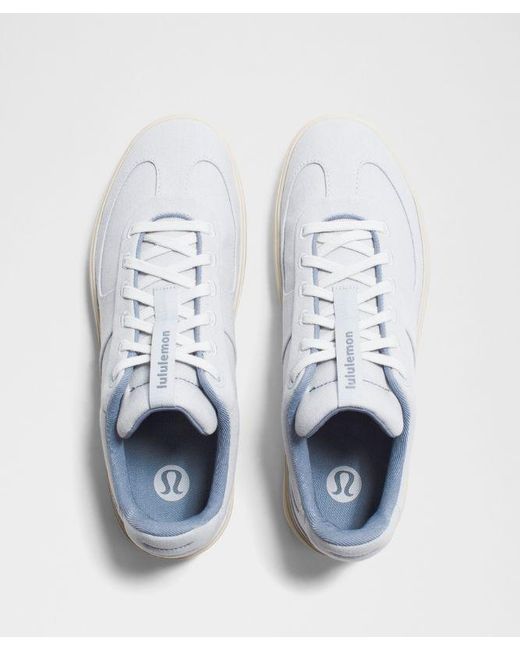lululemon athletica Blue Cityverse Cotton Canvas Sneaker for men