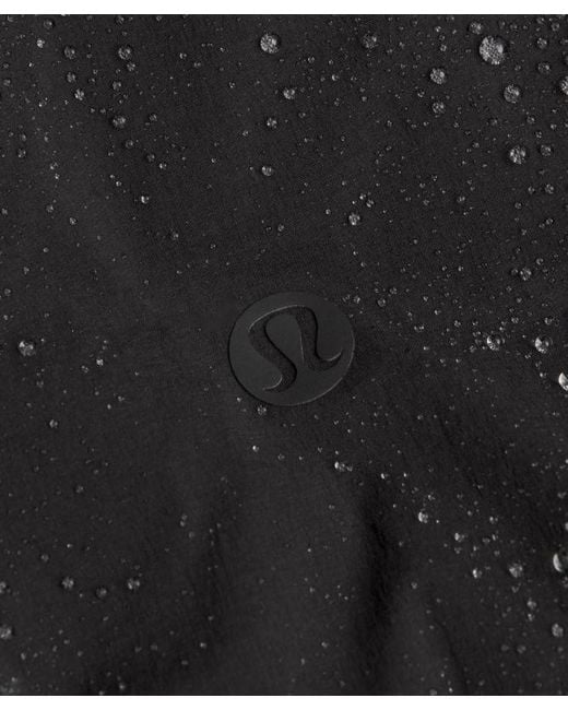 lululemon athletica Black Water-Resistant Insulated Hooded Jacket