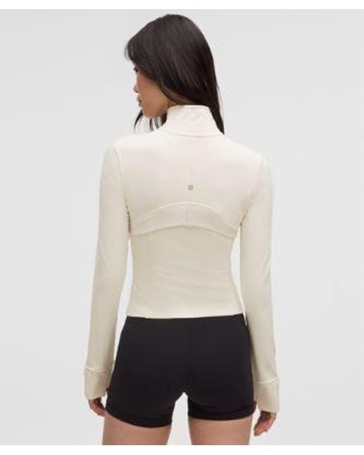 lululemon athletica White Define Cropped Jacket