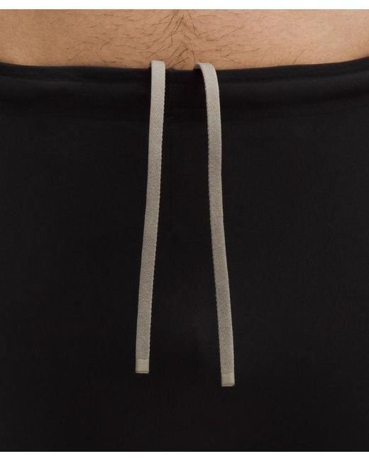 lululemon athletica Black Fast And Free Half Tight 8" for men