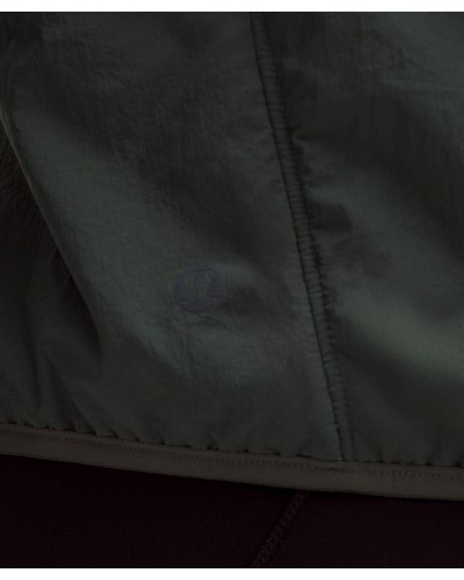 lululemon athletica Green Insuleight Cold-Weather Run Shell