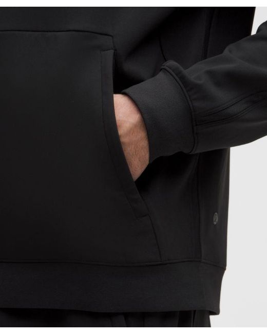 lululemon athletica Black Pace Breaker Luxtreme Track Jacket for men