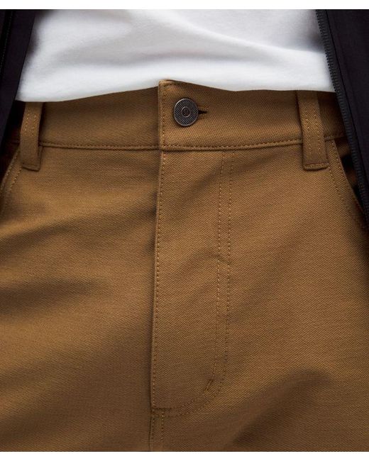 lululemon athletica Black – Easyfive Classic-Straight Trousers 30L – /Khaki – Size 12 for men