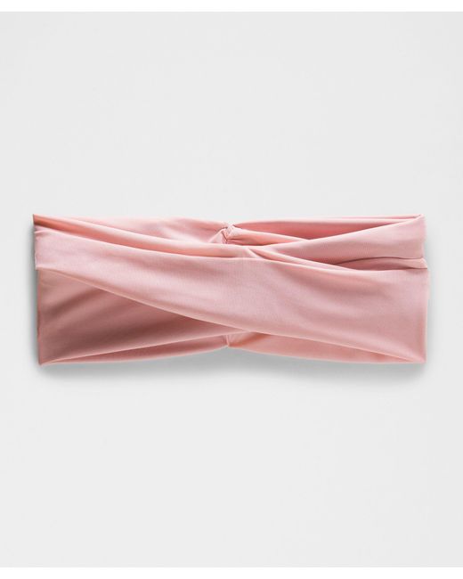 lululemon Crossover Headband in Pink | Lyst display picture 1