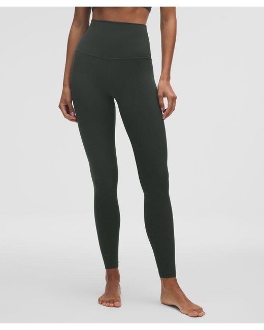 lululemon athletica Green Align Super-High-Rise Pant 28"
