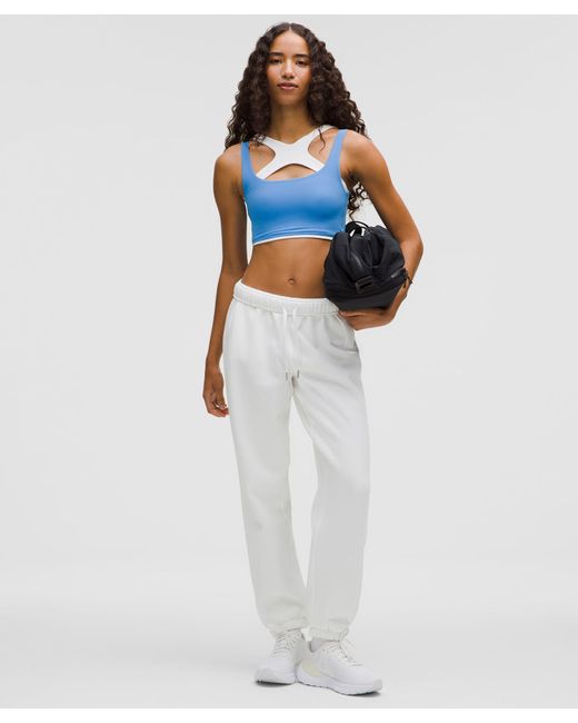 lululemon athletica Blue – Bend This Scoop And Square Sports Bra Light Support, A-C Cups – –