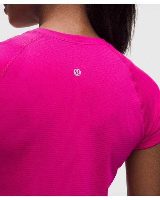 lululemon athletica Pink Swiftly Tech Short-Sleeve Shirt 2