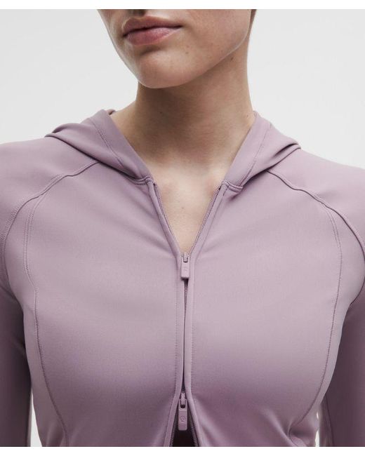 lululemon athletica Purple – Wunder Train Full-Zip Jacket – /Pastel – Size 12