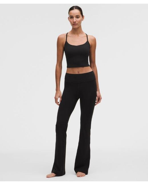 lululemon athletica Black Groove Nulu High-Rise Flared Pant