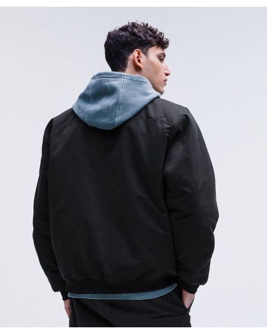 lululemon athletica Blue Reversible Insulated Bomber Jacket for men