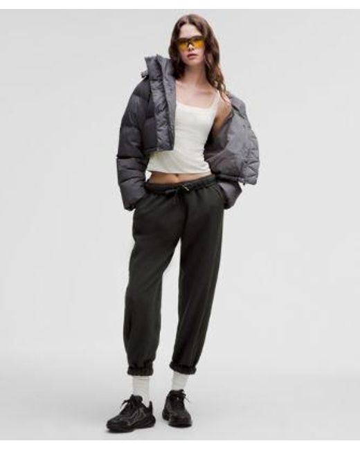lululemon athletica Scuba Mid-rise Oversized Joggers Regular - Color Black - Size L