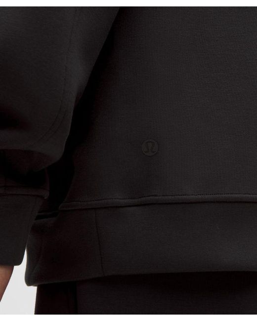 lululemon athletica Black – Smooth Spacer Classic-Fit Pullover Hoodie Wordmark – – for men