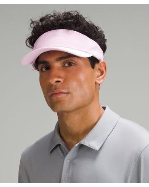 lululemon athletica Pink – Removable Sweatband All-Sport Visor Hat Wordmark – / –