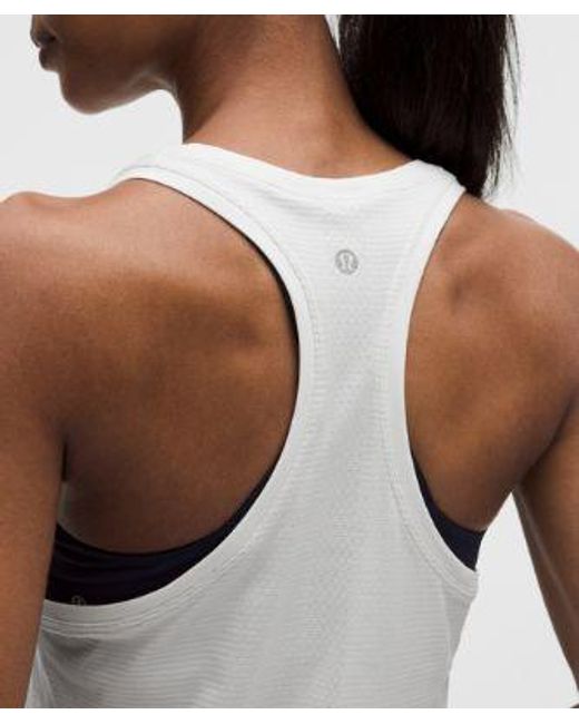 lululemon athletica White Swiftly Tech Racerback Tank Top 2.0