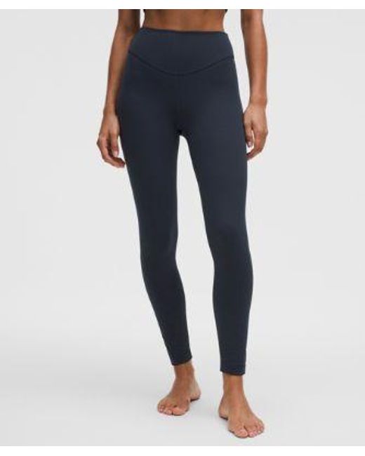 lululemon athletica Blue – Wunder Under Luxtreme High-Rise Tight Leggings – 25" – – Size 4