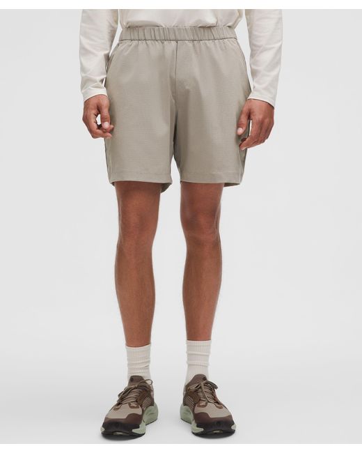 lululemon athletica Natural Abc Wovenair Pull-On Short 7" for men