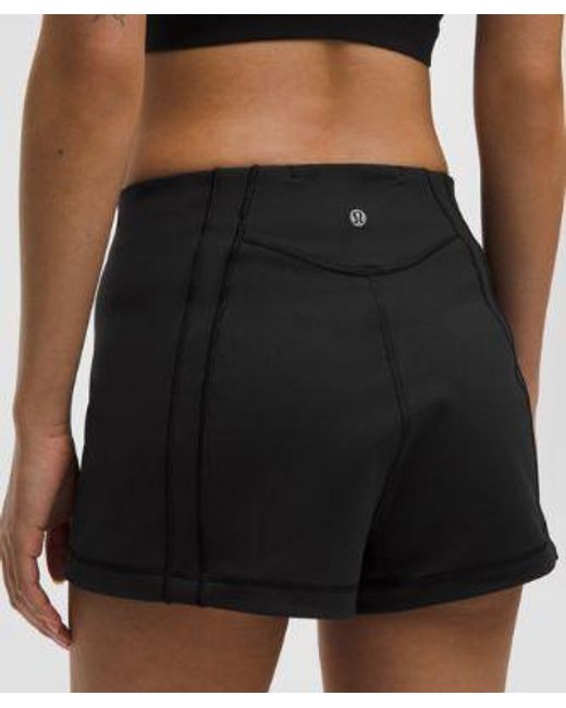 lululemon athletica Black – Define Micro Shorts Luon – – Size Medium
