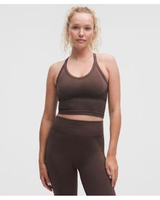 lululemon athletica Multicolor – Get Low Cross-Back Training Tank Top Light Support, B/C Cup – – Size Large