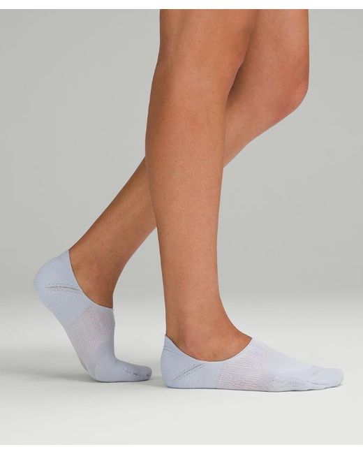lululemon athletica White – Power Stride No-Show Socks With Active Grip 3 Pack – // –