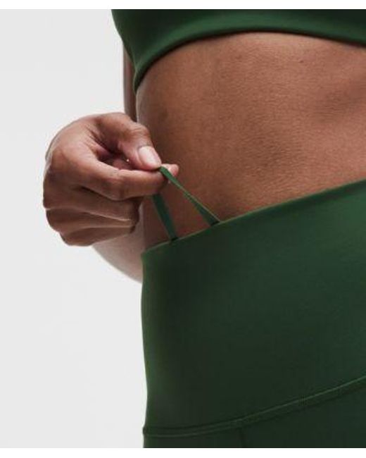 lululemon athletica Green – Wunder Train High-Rise Tight Leggings With Pockets – 25" – – Size 4