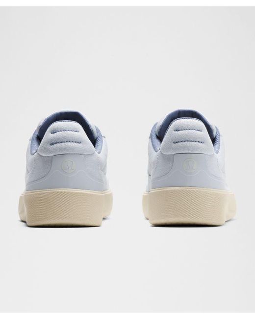 lululemon athletica Blue Cityverse Cotton Canvas Sneaker for men