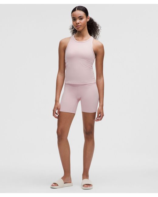 lululemon athletica Purple Align Waist-Length Racerback Tank Top