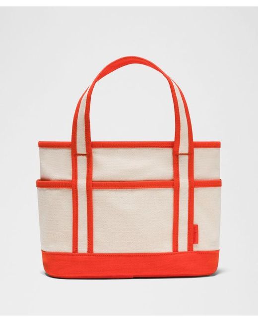 lululemon athletica Red – Daily Multi-Pocket Small Zip-Top Tote Bag 5L –