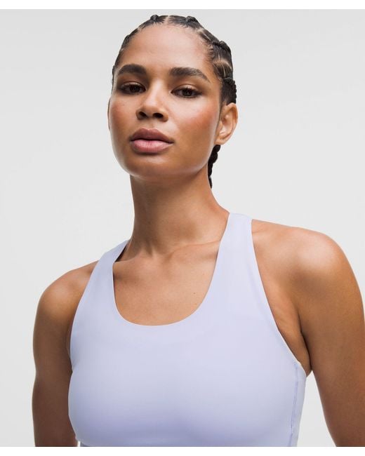 lululemon athletica Blue – Fast And Free Tank Top Light – – Size Large