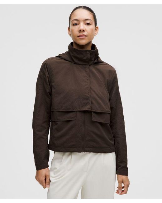 lululemon athletica Brown – Always Effortless Classic-Fit Jacket – – Size 14