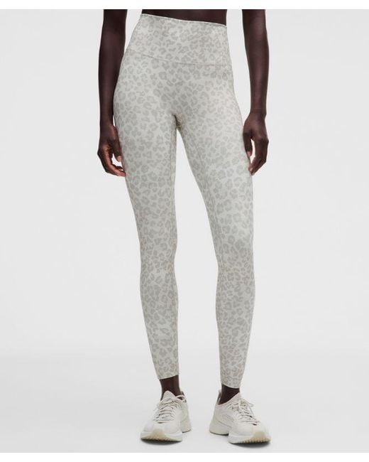 lululemon athletica White – Wunder Train No Line High-Rise Tight Leggings – 28" – – Size 4