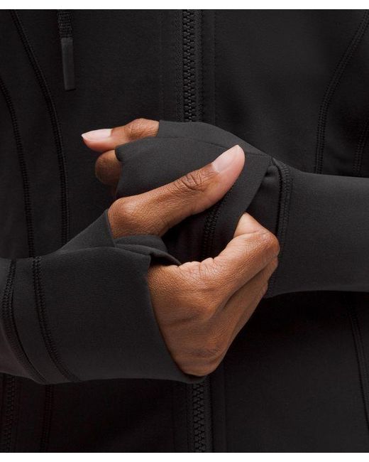 lululemon athletica Black – Define Hooded Jacket Nulu – – Size 4
