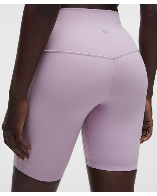 lululemon athletica Red Align High-Rise Short 8"