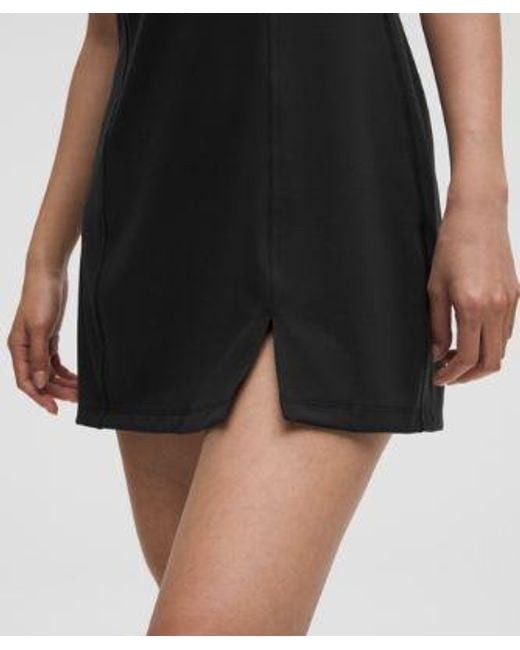 lululemon athletica Black Wunder Under Smoothcover Dress Light Support, A/B Cup