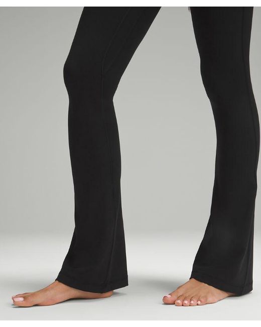 lululemon athletica Black Aligntm V-waist Mini-flare Pants