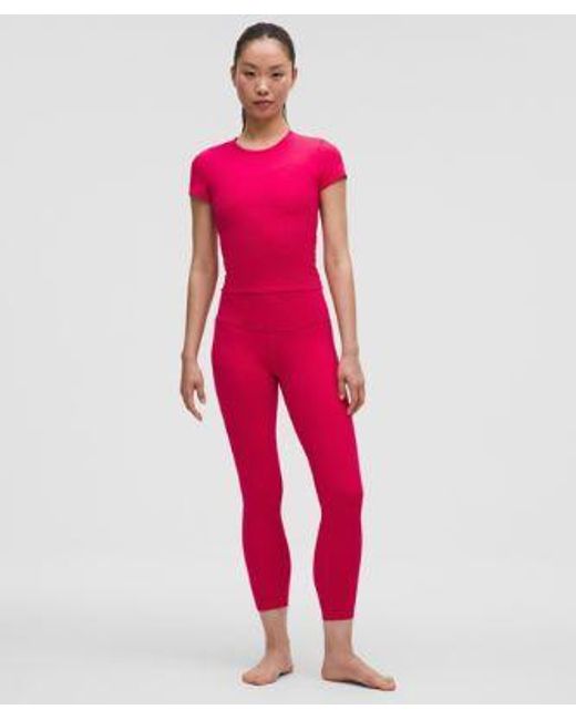 lululemon athletica Pink Align High-Rise Leggings 25"