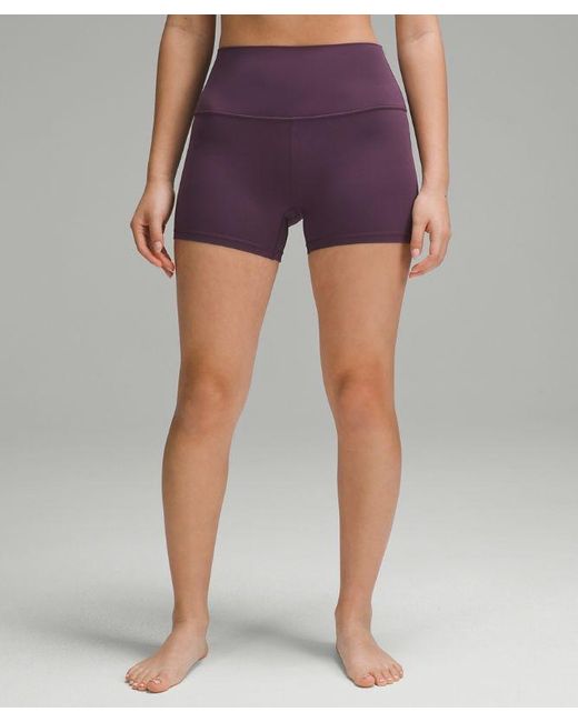 lululemon athletica Align High-rise Shorts - 4" - Color Purple - Size 0